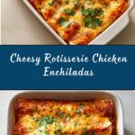 Rotisserie Chicken Enchiladas with Corn Tortillas Recipe
