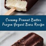 Peanut Butter Frozen Yogurt Bars Recipe