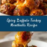 Light Crock Pot Buffalo Turkey Meatballs Recipe
