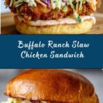 Buffalo Ranch Slaw Chicken Sandwich Recipe