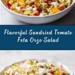 Sundried Tomato Feta Orzo Salad Recipe