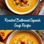 Roasted Butternut Squash Soup Recipe