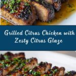 Grilled Citrus Chicken with Citrus Glaze Recipe