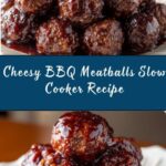 Crock Pot Cheddar BBQ Meatballs Recipe