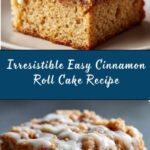 Easy Cinnamon Roll Cake Recipe