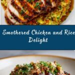Smothered Chicken and Rice Recipe