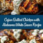 Cajun Grilled Chicken with Alabama White Sauce Recipe
