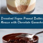 Vegan Peanut Butter Mousse with Chocolate Ganache Recipe