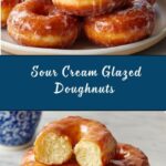 Classic Sour Cream Glazed Doughnuts Recipe