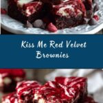 Kiss Me Red Velvet Brownies Recipe