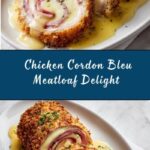Cheesy Chicken Cordon Bleu Meatloaf Recipe