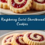 Raspberry Swirl Shortbread Cookies Recipe
