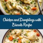 Chicken and Dumplings with Biscuits Recipe