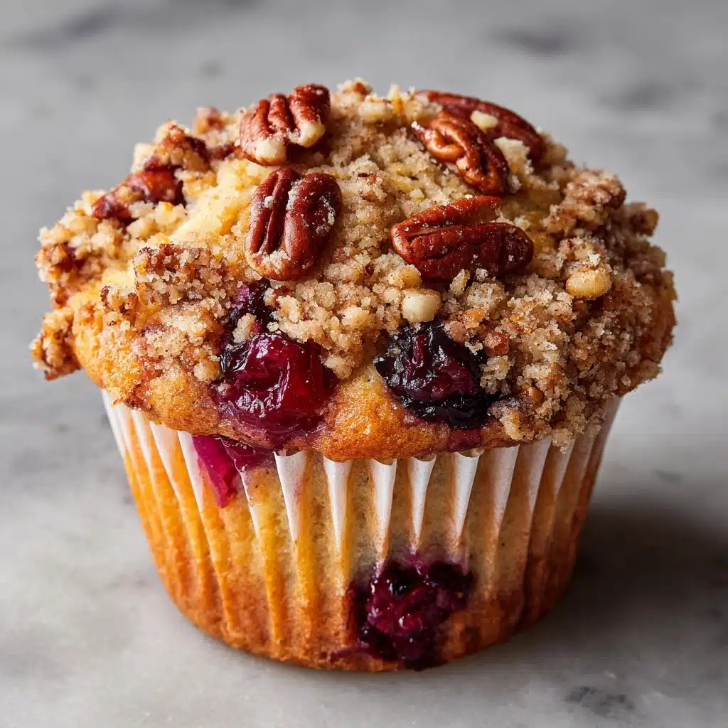 Cranberry, Orange, and Pecan Muffins Recipe