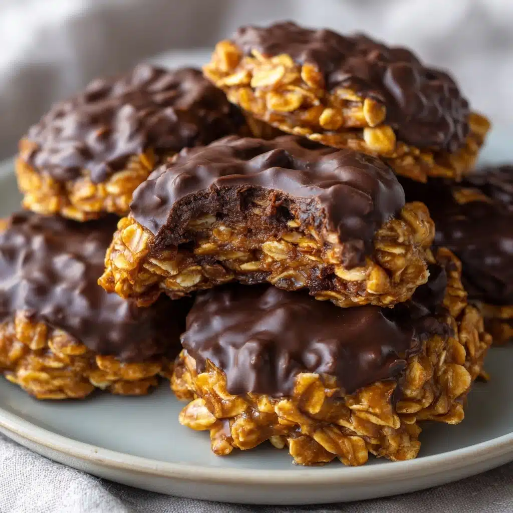 Chocolate No-Bake Cookies Recipe - Recipe Image