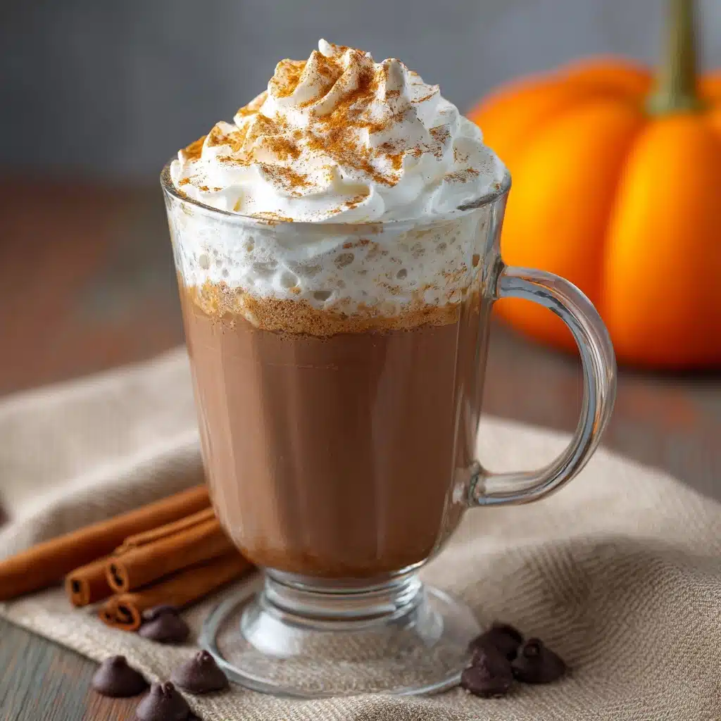 Thick and Creamy Pumpkin Hot Chocolate Recipe - Recipe Image