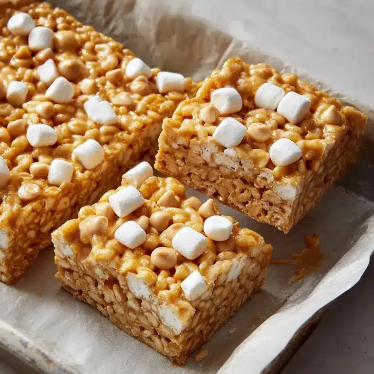 Fluffernutter Rice Krispie Treats Recipe