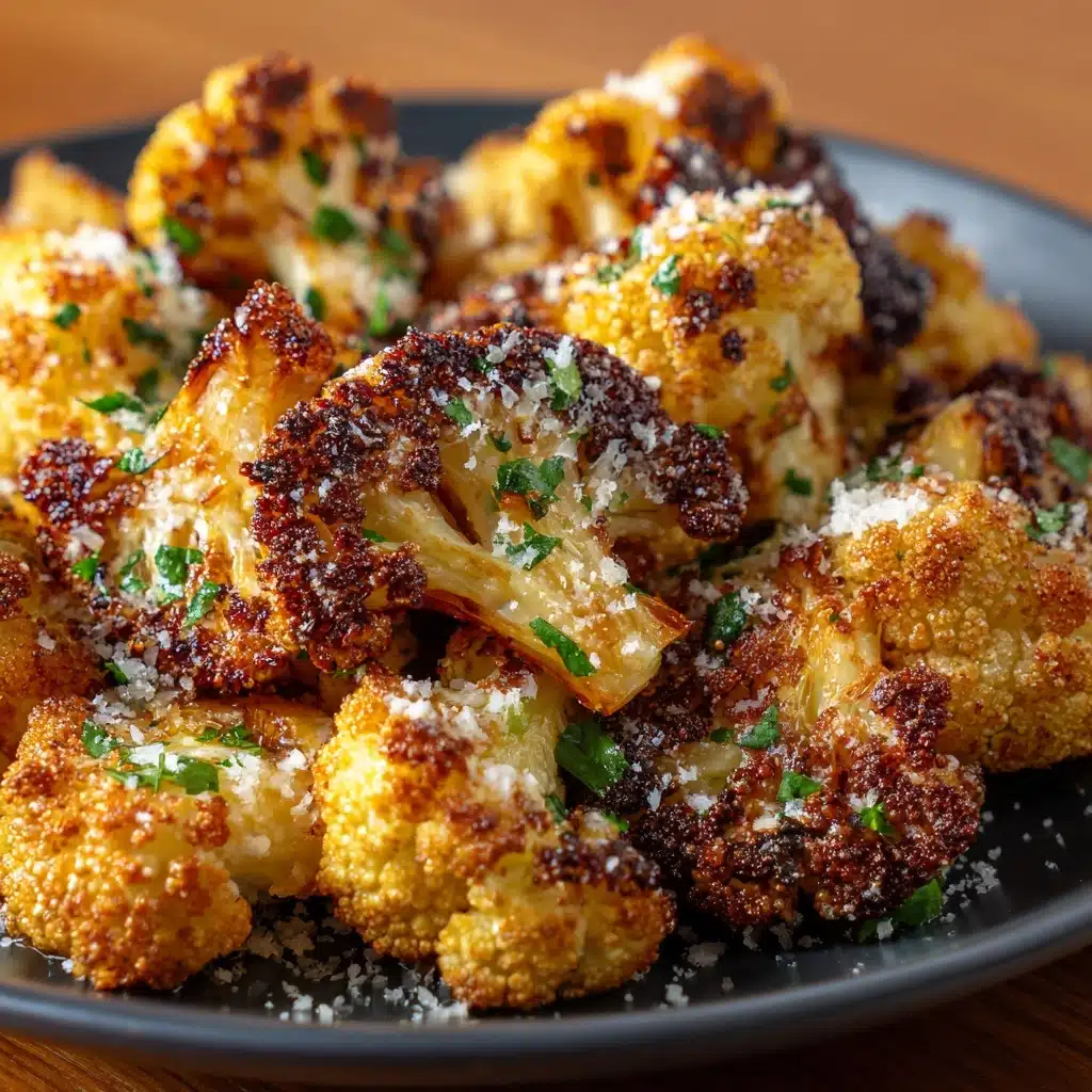 Parmesan Cauliflower Bites Recipe - Recipe Image