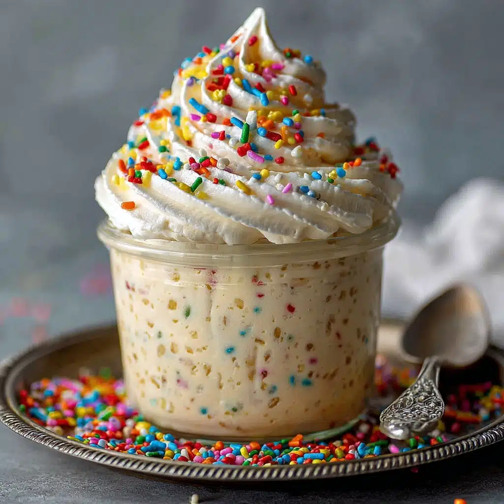 Birthday Cake Overnight Oats Recipe - Recipe Image