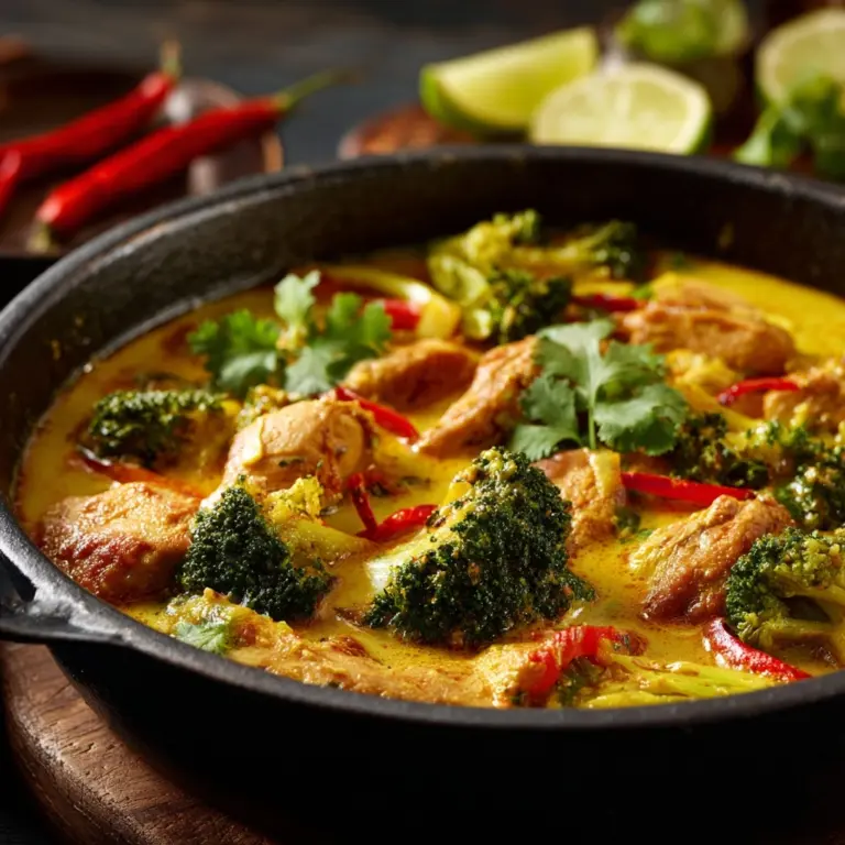 Coconut Cream Chicken Curry Skillet: An Amazing Ultimate Recipe