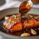 Honey Garlic Glazed Salmon Recipe