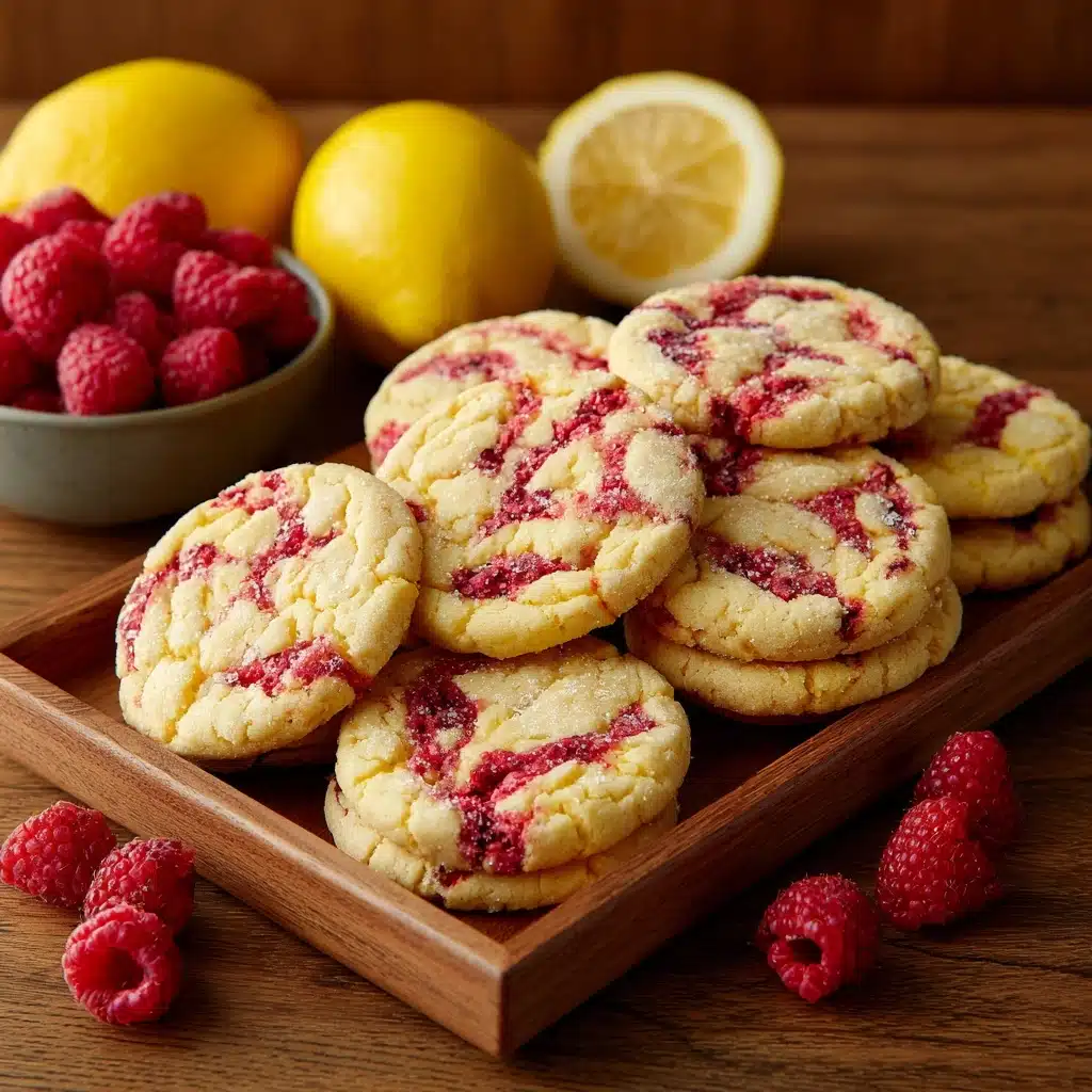 Lemon Raspberry Cookies Recipe