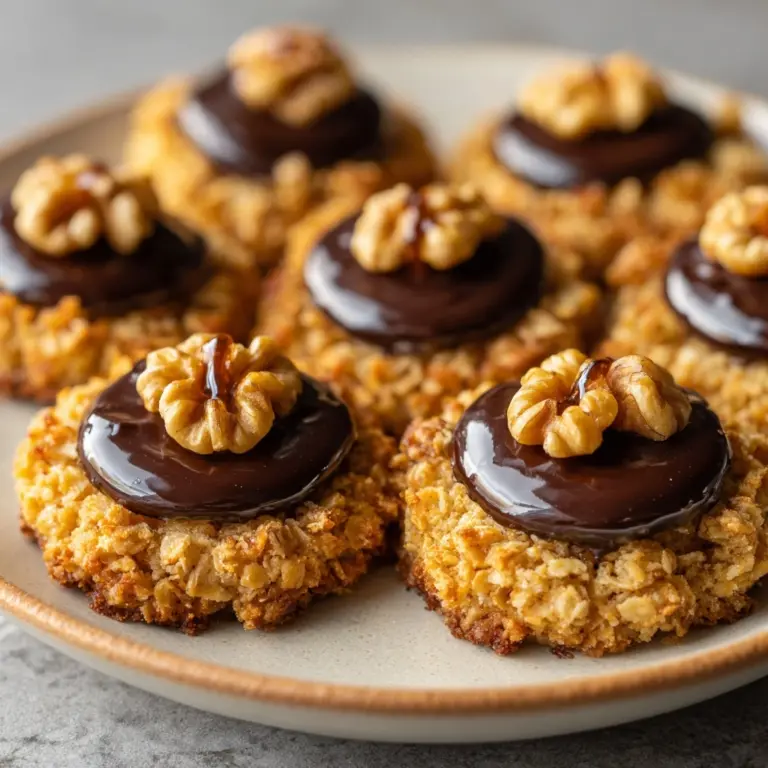 Chocolate Hazelnut Thumbprint Cookies Recipe