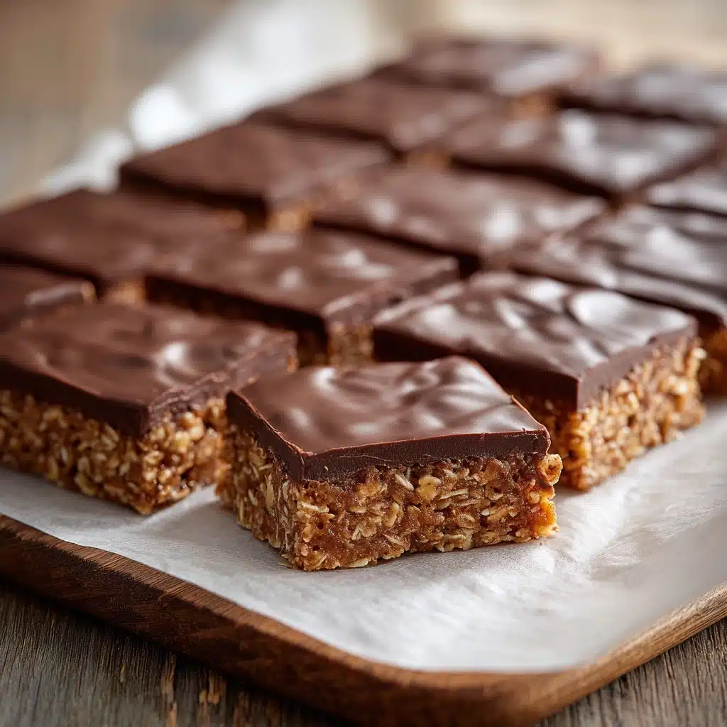 Homemade Crunch Bars Recipe - Recipe Image