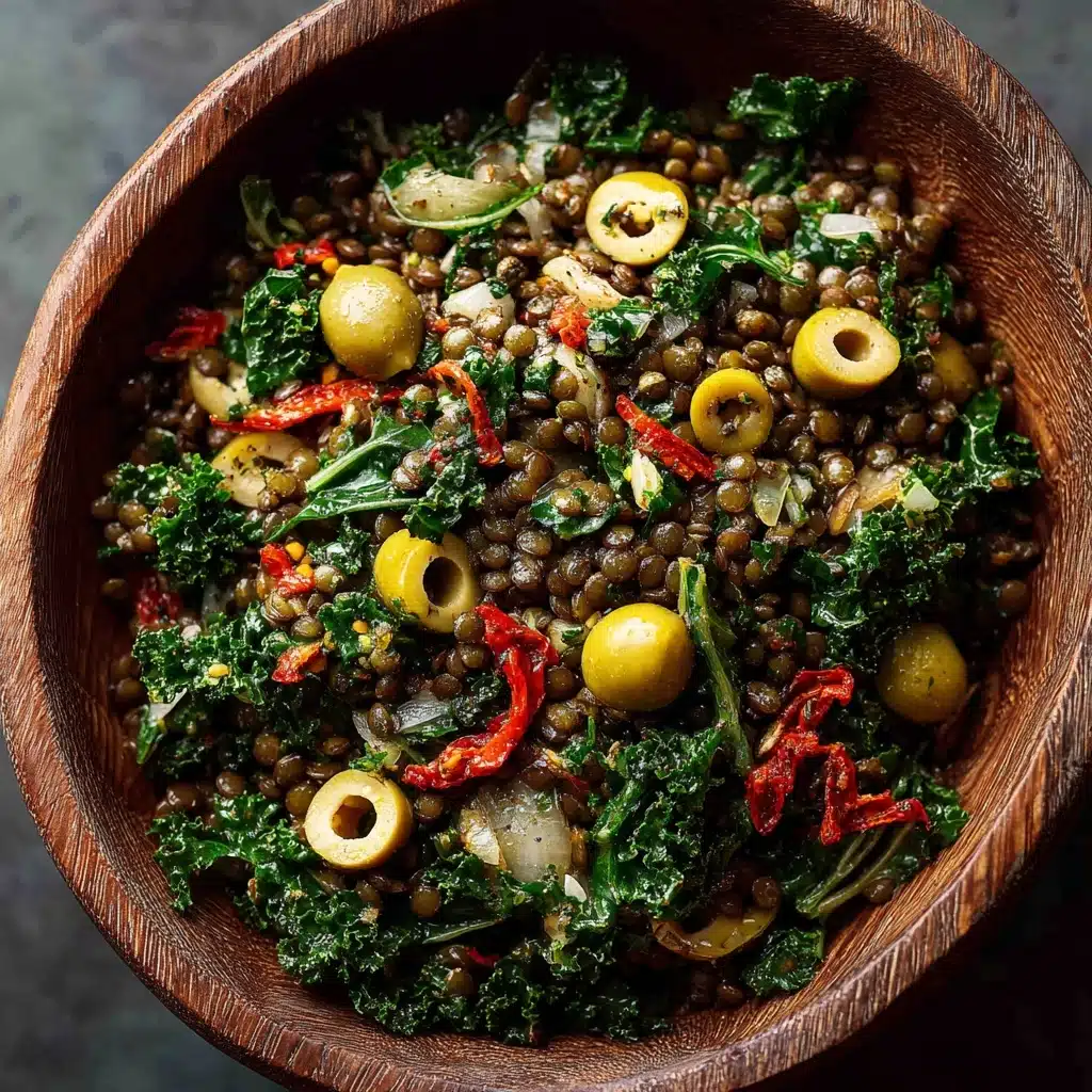 Lemon Pesto Lentil Salad Recipe - Recipe Image