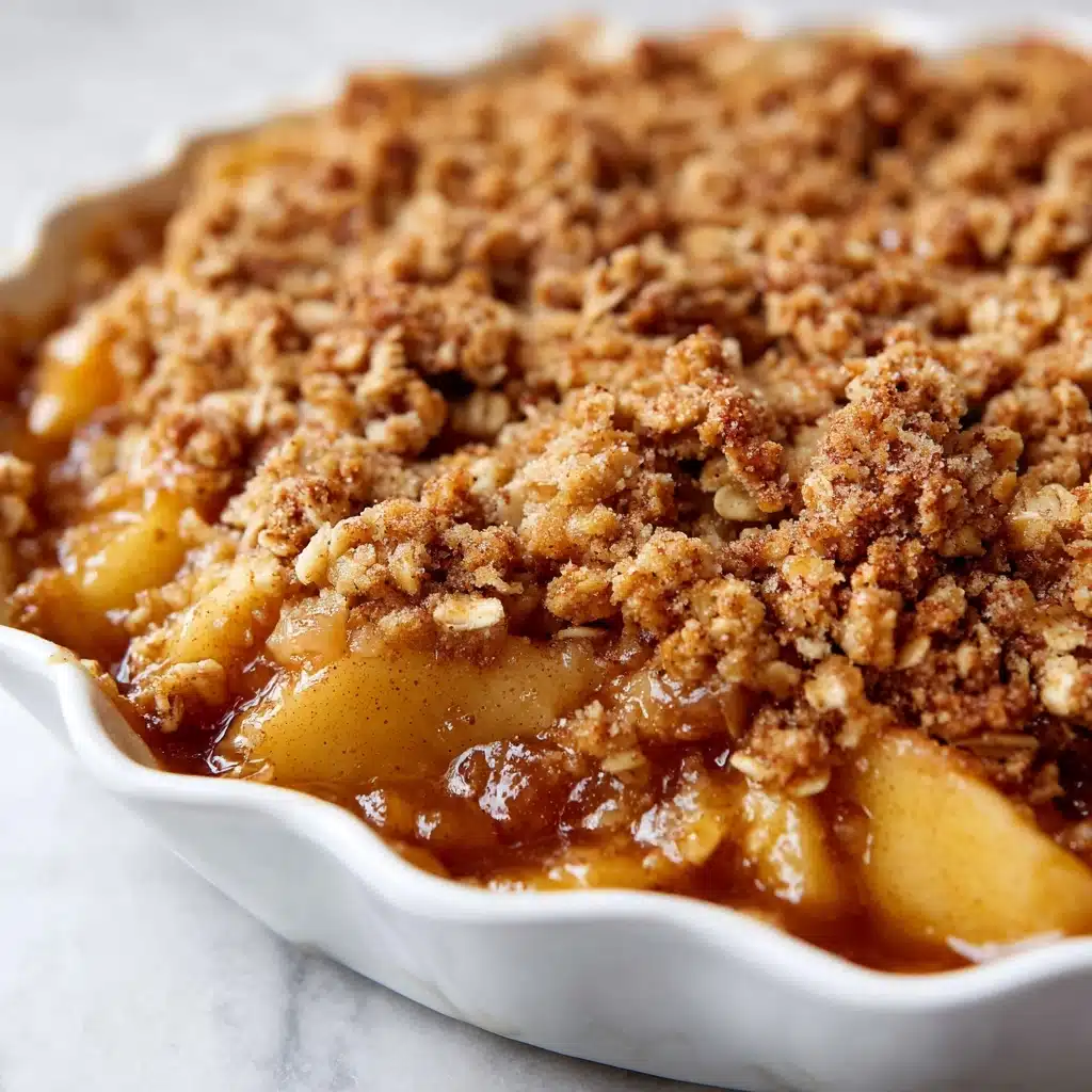 Old Fashioned Easy Apple Crisp Recipe