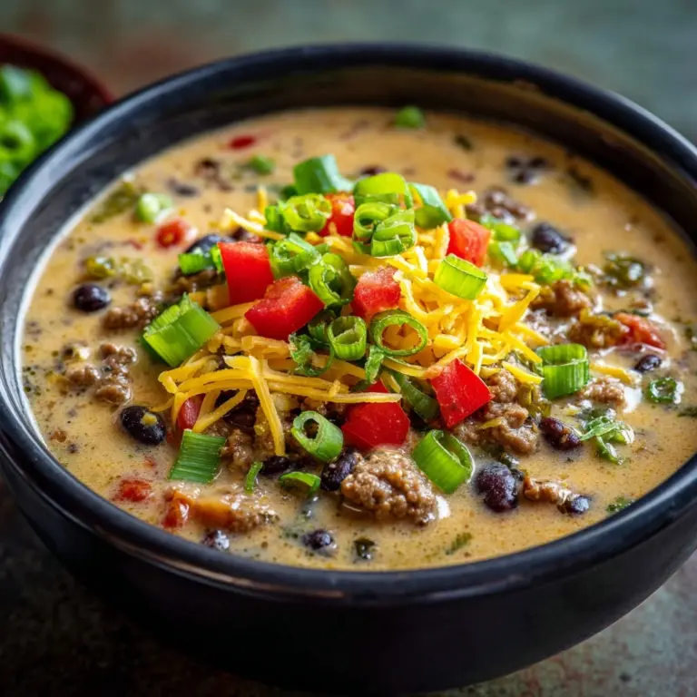 Easy Creamy Taco Soup Recipe
