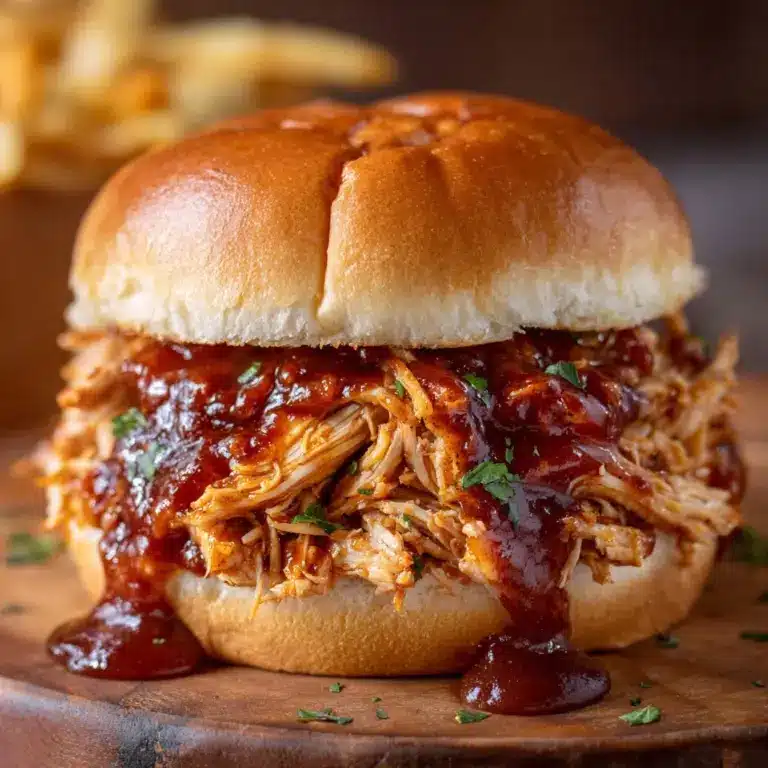 Slow Cooker Pulled BBQ Chicken Recipe