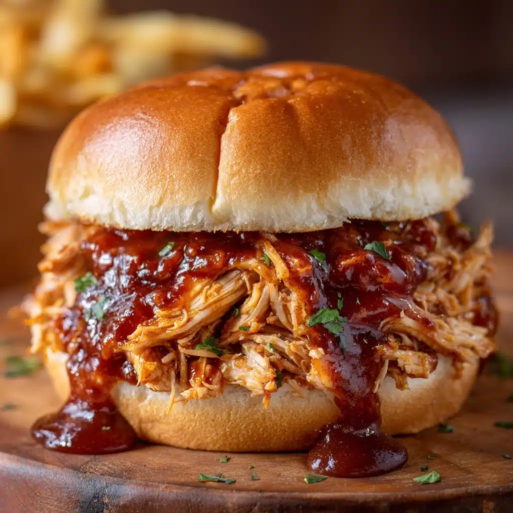 Slow Cooker Pulled BBQ Chicken Recipe