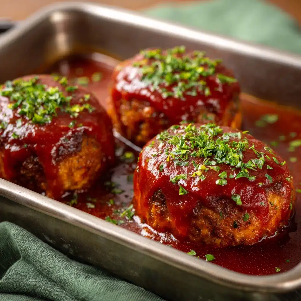 Mini Glazed Chicken Meatloaves Recipe - Recipe Image