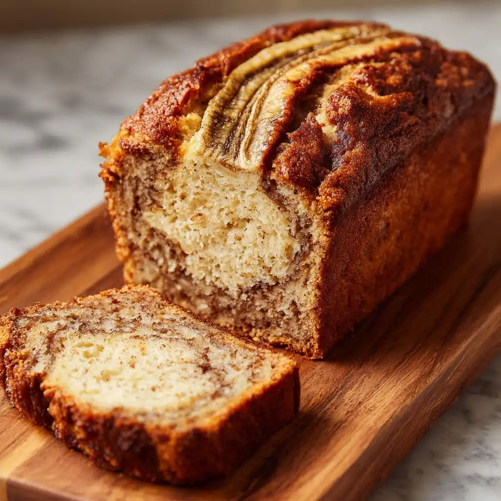 Classic Cinnamon Swirl Banana Bread Recipe - Recipe Image
