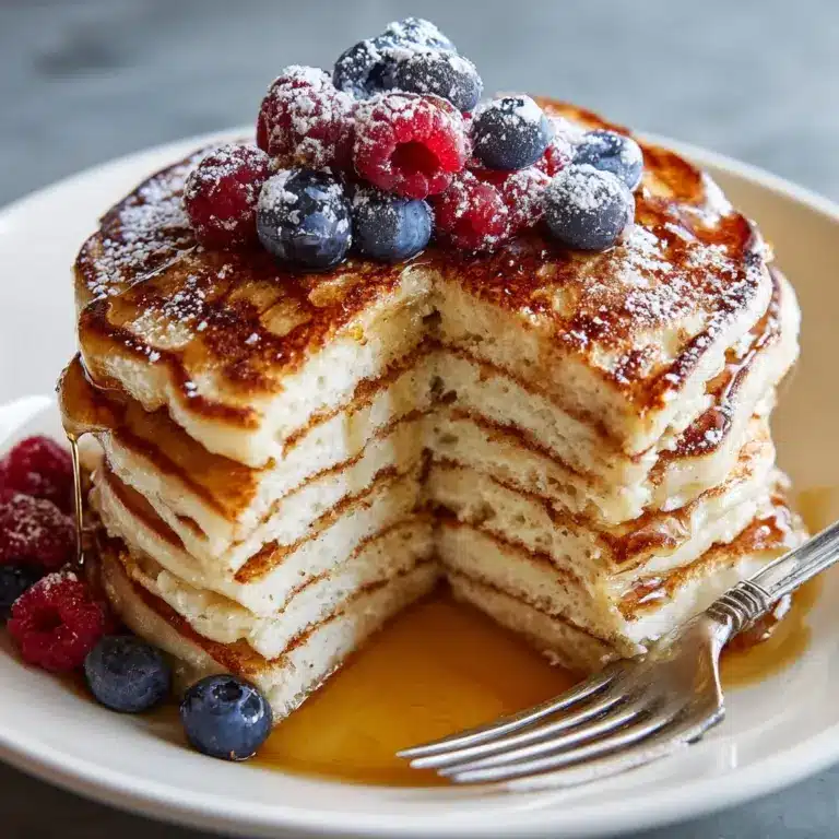 Ultra-Fluffy Buttermilk Pancakes Recipe