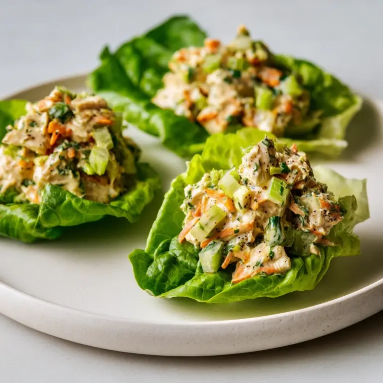 Thai Chicken Lettuce Wraps Recipe