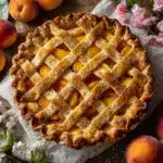 Brown Butter Strawberry Peach Pie Recipe