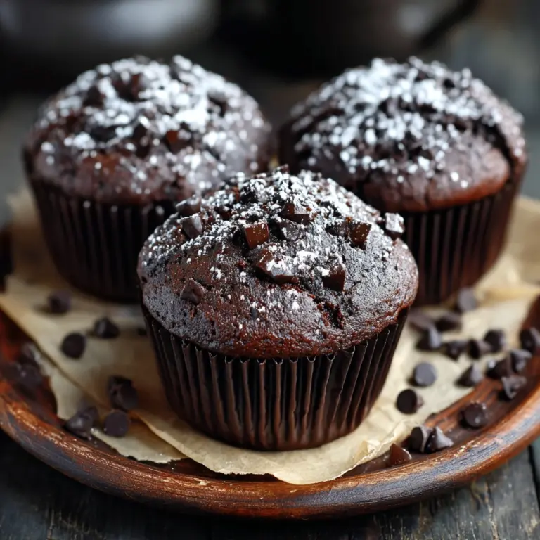 Costco Chocolate Muffins (Homemade Version!) Recipe