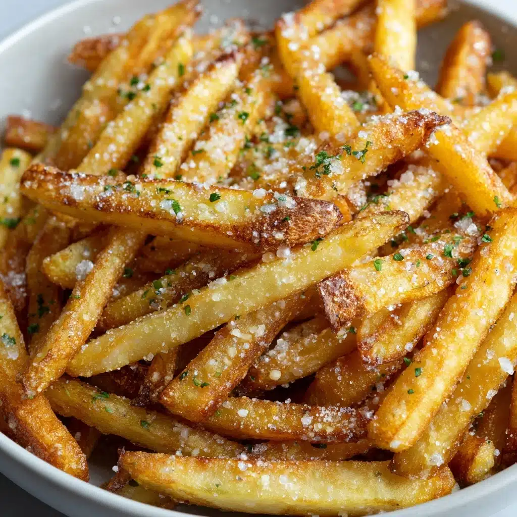 Air Fryer Garlic Parmesan Fries Recipe - Recipe Image