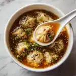 Instant Pot Spicy Dumpling Soup Recipe