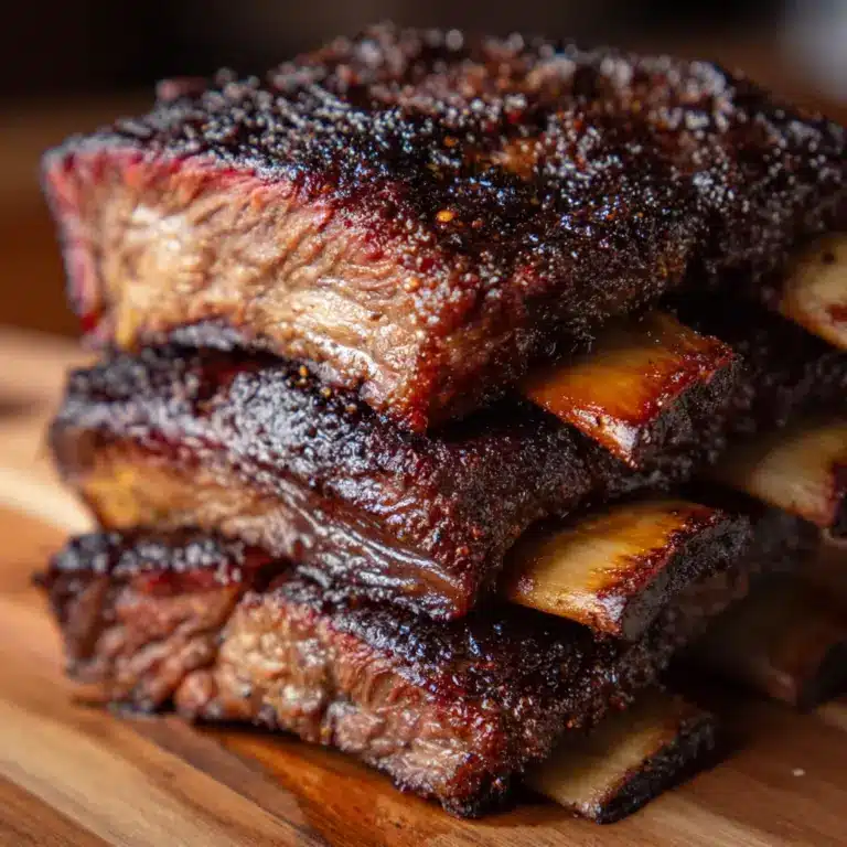 Smoked Beef Short Ribs Recipe