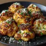 Parmesan Cauliflower Bites Recipe