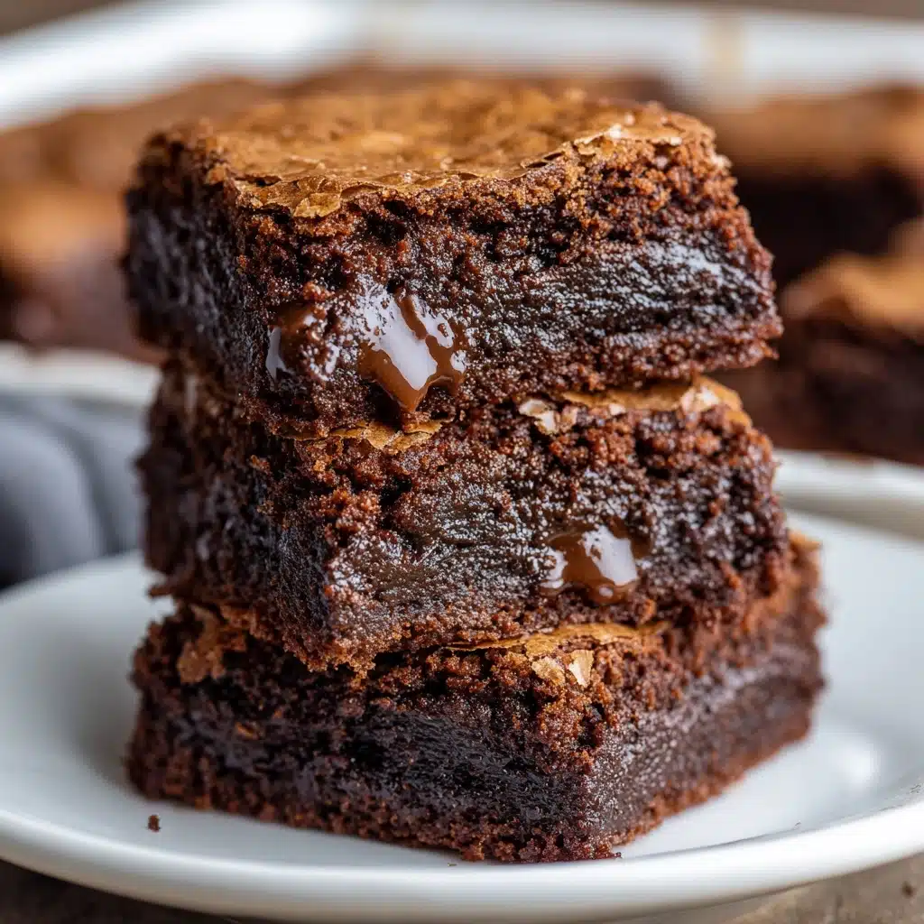 World’s Best Fudgiest Brownies Recipe - Recipe Image
