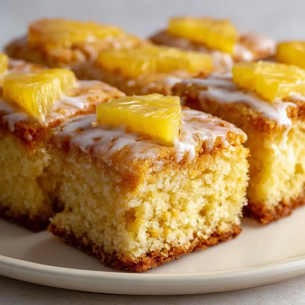 Pineapple Condensed Milk Cake Recipe - Recipe Image