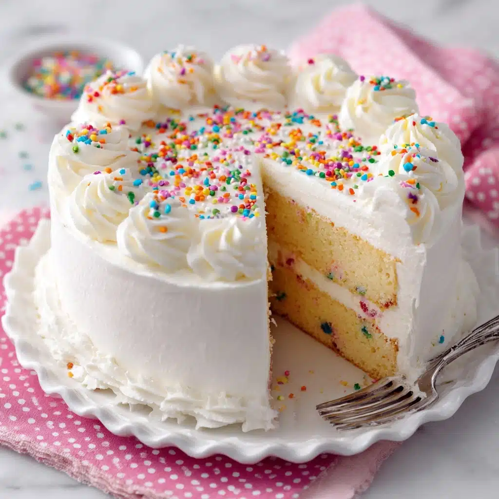White Cake From Scratch Recipe - Recipe Image