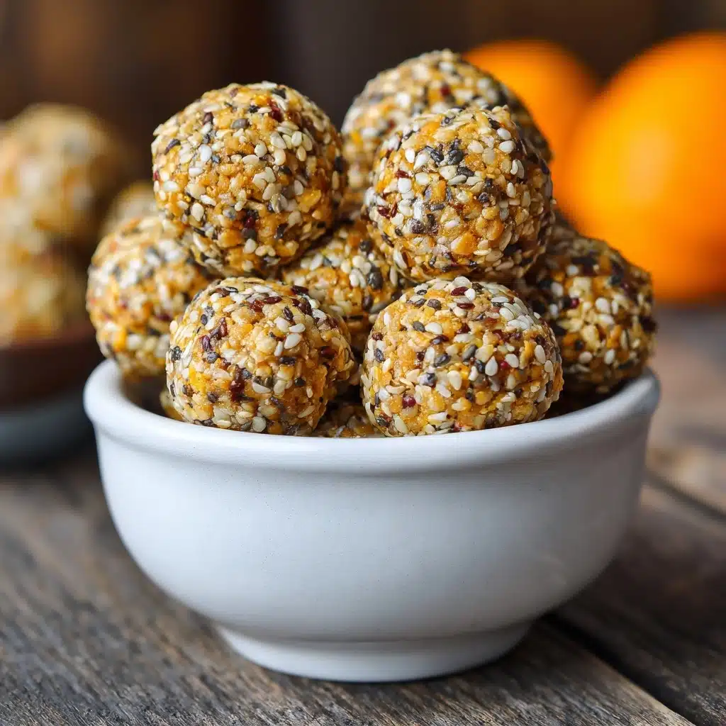 No-Bake Healthy Pumpkin Pie Energy Balls Recipe