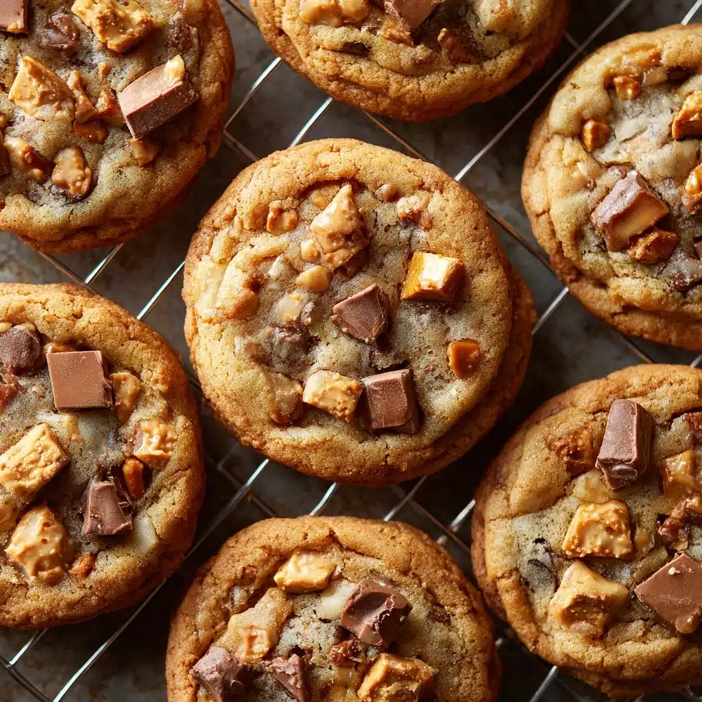 Peanut Butter Butterfinger Cookies Recipe - Recipe Image