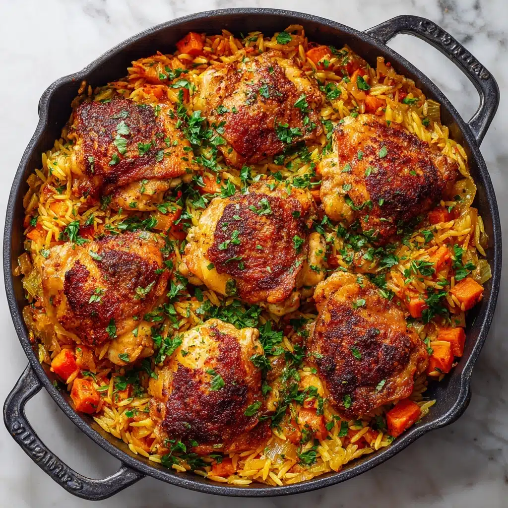 One Pot Chicken and Orzo Recipe