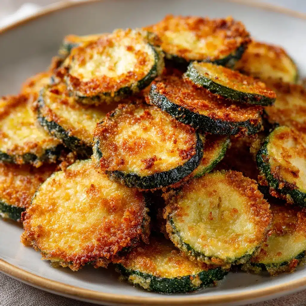 Pan-Fried Zucchini Chips Recipe - Recipe Image